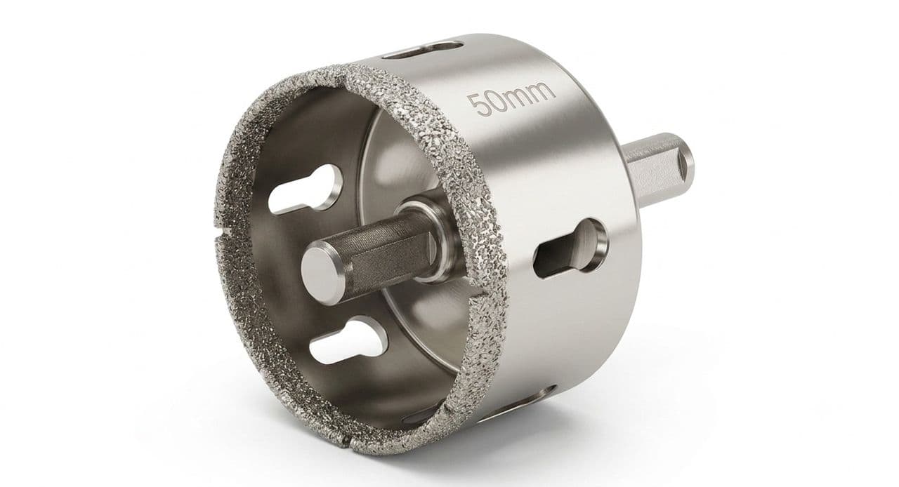 Welloo 50mm Diamond Coated Drill